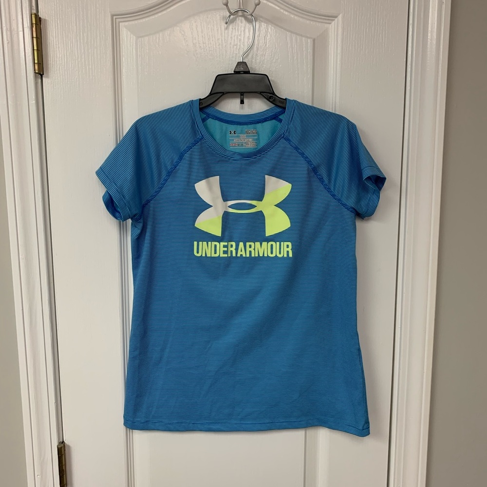 Youth Under Armour Heat Gear T-shirt Size YLG